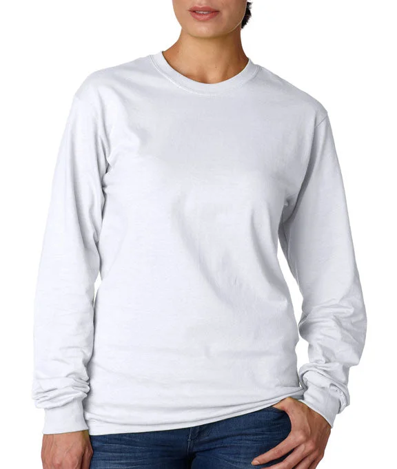 5586 - Hanes Adult Authentic-T Long-Sleeve T-Shirt | White