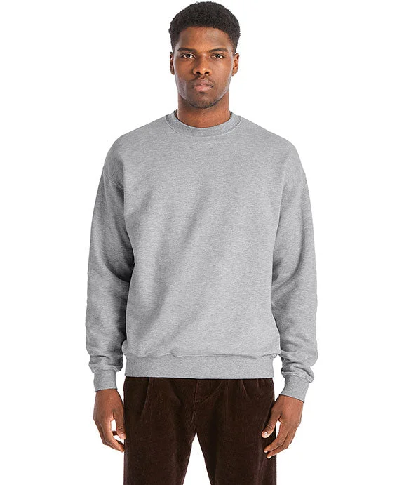 RS160 - Hanes Adult Perfect Sweats Crewneck Sweatshirt | Light Steel