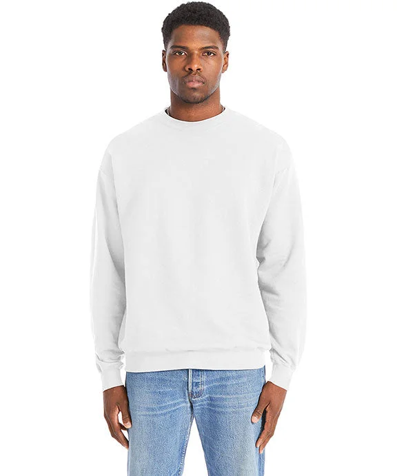 RS160 - Hanes Adult Perfect Sweats Crewneck Sweatshirt | White