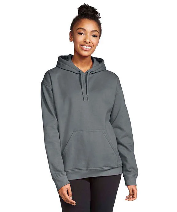 SF500 - Gildan Adult Softstyle® Fleece Pullover Hooded Sweatshirt | Charcoal