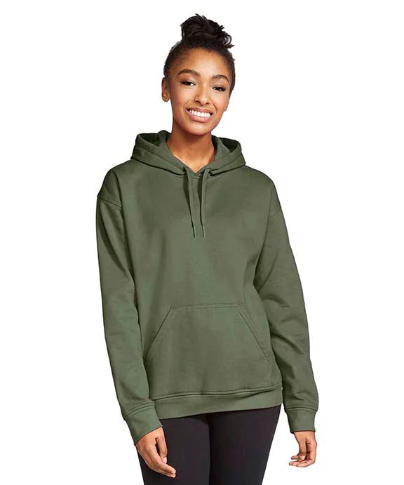 SF500 - Gildan Adult Softstyle® Fleece Pullover Hooded Sweatshirt | Military Green